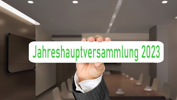Jahreshauptversammlung 2023