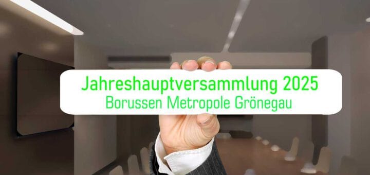Einladung zur Jahreshuptversammlung 2025